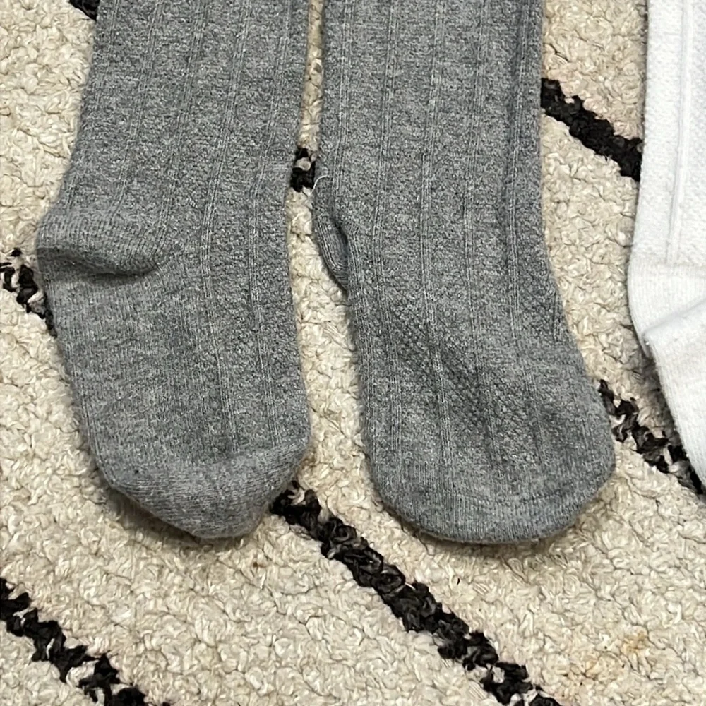 Knee high baby socks
